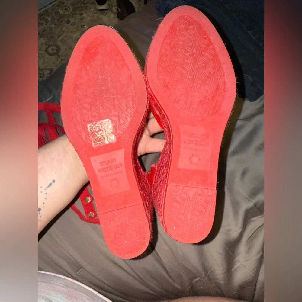 Stuart weitzman MARGUERITA ESPADRILLE WEDGE - Picture 9 of 10